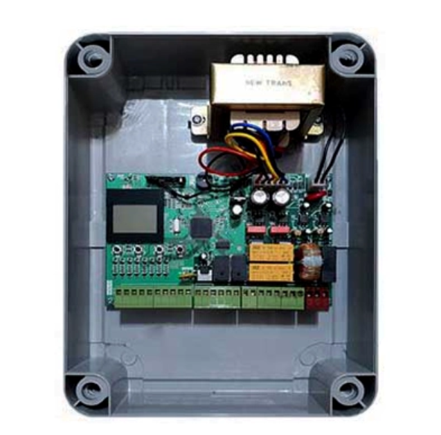 برد کامل جک درب پارکینگ 24 ولت بتا F600 بدون ریموت (برد,جعبه,ترانس)